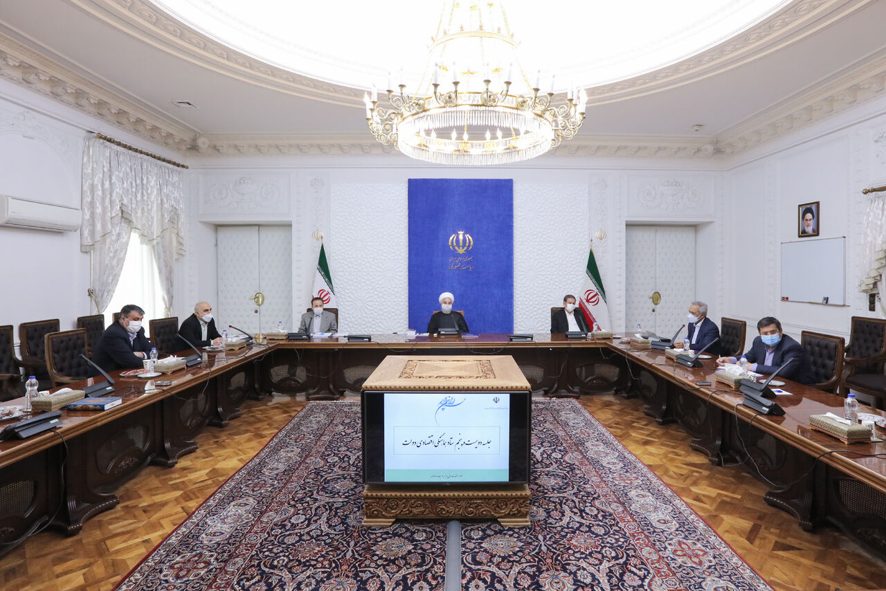 روحانی: مدیریت درآمد و هزینه بودجه سال ۹۹ در شرایط جنگ اقتصادی حاصل شد